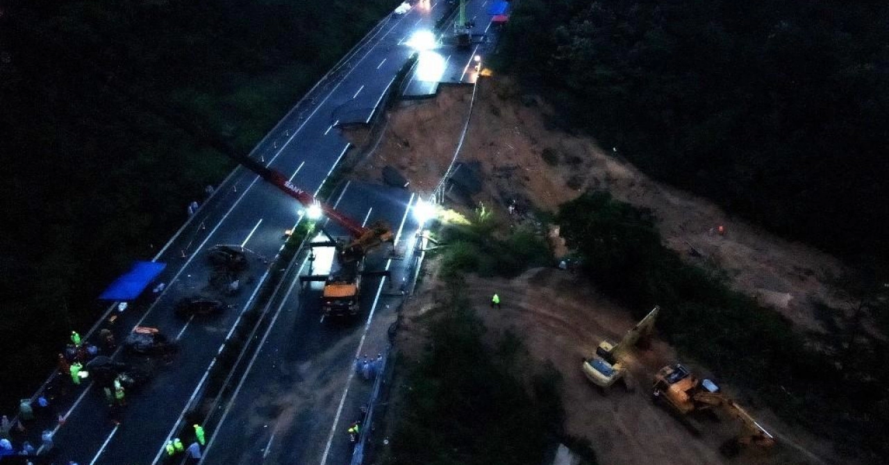 Užas u Kini: Urušila se dionica autoceste, poginulo najmanje 36 ljudi